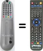 Replacement remote control LG RL28CZ10RX
