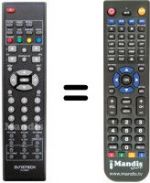 Replacement remote control REMCON1084