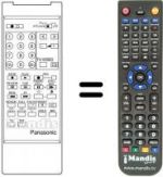 Replacement remote control Panasonic TNQ1411