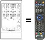 Replacement remote control Panasonic TNQ1603