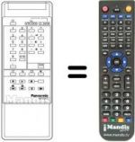 Replacement remote control Panasonic TNQ8E0418