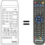 Replacement remote control Panasonic TNQ8E0422