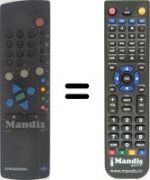 Replacement remote control TP 771