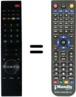Replacement remote control Schaub Lorenz 32LT31