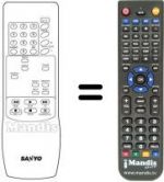 Replacement remote control REMCON424