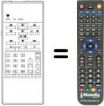 Replacement remote control REMCON398
