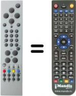 Replacement remote control Funai 20A1100