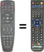 Replacement remote control RC3100DV