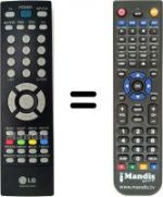 Replacement remote control LG M1921A
