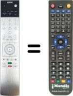 Replacement remote control Loewe ACONDA9281ZW