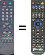 Replacement remote control RC2040