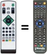 Replacement remote control Schaub Lorenz SL100TNT