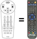 Replacement remote control Pace HANDSET PLATINUM