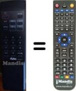 Replacement remote control RC5817