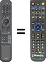 Replacement remote control RT5B13