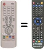 Replacement remote control Samsung MF59-00242B