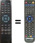 Replacement remote control Quadro DR9100CI