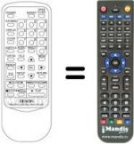 Replacement remote control RC536