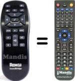 Replacement remote control ROKU SOUNDBRIDGE