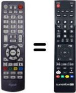 Replacement remote control 4GEEK MEDLEY 3 MKV