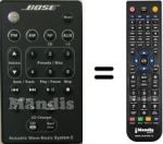 Replacement remote control Acoustic Wave Music System II