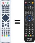 Replacement remote control Excelvan CL720D-2