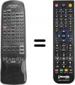 Replacement remote control RC-A3