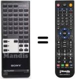 Replacement remote control RM-D905