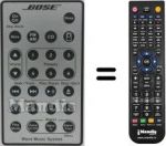 Replacement remote control Wave-Music-System
