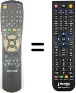 Replacement remote control 00023 A