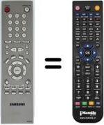 Replacement remote control 00092 M