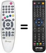 Replacement remote control 060508B
