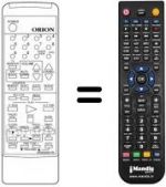Replacement remote control 076G020170