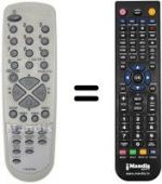 Replacement remote control Seitech SV-S 10