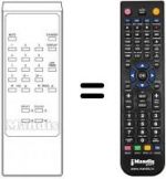 Replacement remote control AKURA TV A 1