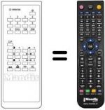 Replacement remote control 105-045D
