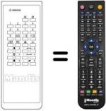 Replacement remote control 105-045G