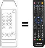 Replacement remote control UNIVERSUM 7266612