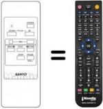 Replacement remote control 143.9.4100.55682