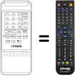 Replacement remote control 143.9.4100.69300