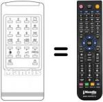 Replacement remote control 1491
