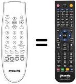 Replacement remote control Aristona 14 PT 138 A