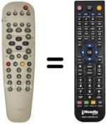 Replacement remote control Aristona 14 PT 2666