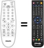 Replacement remote control Aristona 14 PV 183
