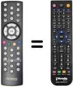 Replacement remote control Strong SRT 5507 MHP