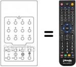 Replacement remote control 16 CHANNELS
