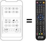 Replacement remote control UNIVERSUM 9289786