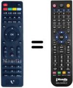 Replacement remote control United LED 19X15