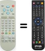 Replacement remote control 1AV0U10B17600