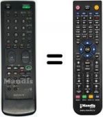 Replacement remote control Sony KV-M 2101 D